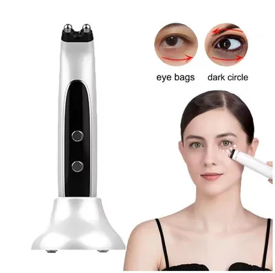 Produktbild von Mikrostrom-Vibrations-Augenmassagegerät zur Entfernung von Tränensäcken und Augenringen, Lifting-Massagegerät, EMS-Augen-Beauty-Gerät, Hautpflegegerät