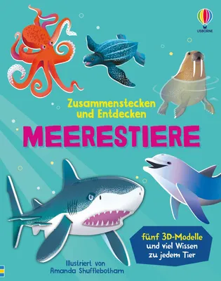 Produktbild von Zusammenstecken und Entdecken: Meerestiere