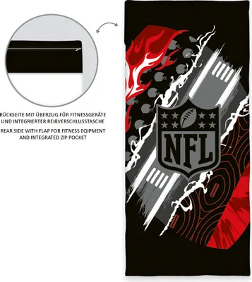 Produktbild von NFL Fitness-Tuch mit Flap