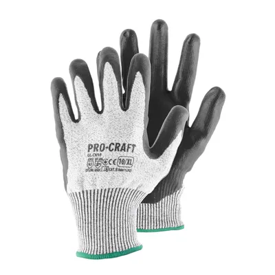 Obrázek produktu pro Pracovní rukavice nitrilové odolné proti proříznutí, M Procraft GL-CN8
