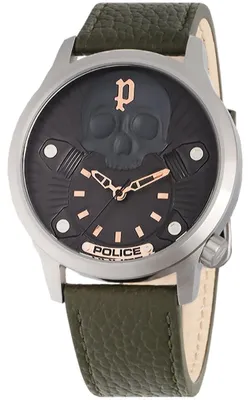 Produktbild von POLICE Herrenuhr Pewja2227703, Quarz-Analoguhr mit Datumsanzeige, 20 mm, Mineralglas, 3 ATM