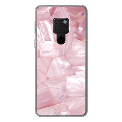 Produktbild von MuchoWow® Handyhülle Schutzhülle Hülle für Huawei P40 Lite Naturstein - Perlmutt - Luxus Silikon Softcase Handy Hülle - Handy