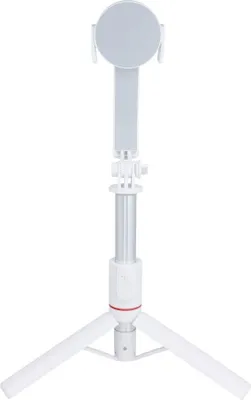 Produktbild von Kit / Selfie-Halter mit Bluetooth-Stativ-Fernbedienung kompatibel mit MagSafe SSTR-C09 weiß