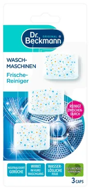 Produktbild von Dr. Beckmann Waschmaschinenreiniger, Maschinenreiniger, 3 x 20 g