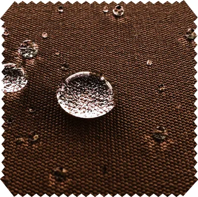 Produktbild von novely ARAGON WATERPROOF UV - Premium Acryl Outdoor-Stoff Polsterstoff in Baumwoll-Optik Markisenstoff  Meterware 1lfm - Farbe: 01 Braun
