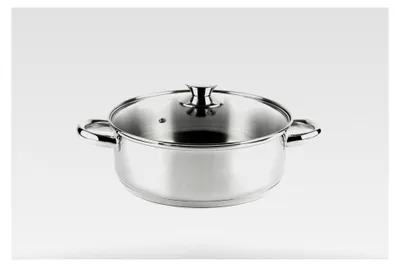 Produktbild von Kochtopf aus Edelstahl 18/10, Durchmesser 12 cm, Induktion