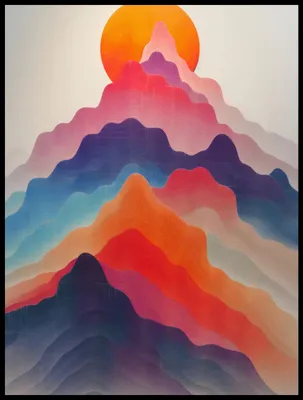 Obrázok produktu pre Plagát 60 x 80 cm Pohorie