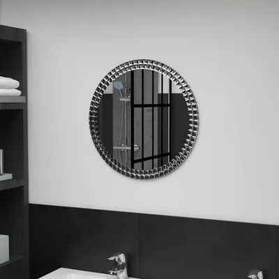 Obrázok produktu pre vidaXL Nástenné zrkadlo 50 cm Srdcové sklo