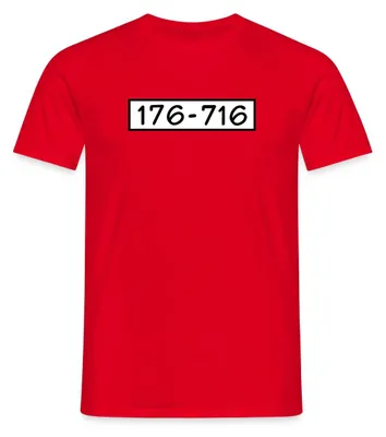 Produktbild von Spreadshirt Panzerknacker Kostüm Gruppenkostüm Karneval Männer T-Shirt, 4XL, Rot