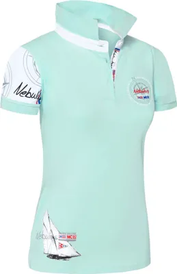 Produktbild von Nebulus Poloshirt DEEP BLUE Damen, Shirt, Sweatshirt, Polo, Q2355 - Damen, mint, L/40