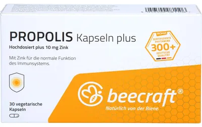 Produktbild von Beecraft Propolis Kapseln Plus 30 St