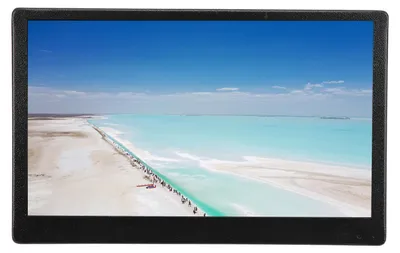 Obrázek produktu pro Mini monitor HD, nastavitelný, 13,2 palce, nerezová ocel, LCD displej s vysokým rozlišením pro počítače, 100–240 V střídavého proudu