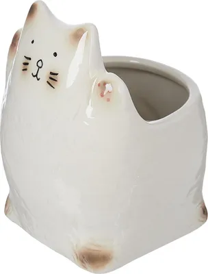 Produktbild von BUTLERS Blumenübertopf KITTY Katze