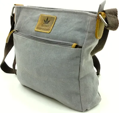Produktbild von Greenburry Vintage Hemp Shoulderbag light grey