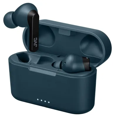 Obrázek produktu pro JVC HA-A9T, True Wireless Stereo (TWS), 20 - 20000 Hz, Hovory/hudba, 8,2 g, Sluchátka s mikrofonem, Modrá