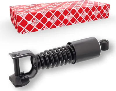 Produktbild von FEBI BILSTEIN Dämpfer Fahrerhauslagerung 103243 Hinten passend für MERCEDES-BENZ ACTROS MP2 / MP3 mechanisch 3,6kg