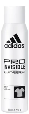 Zdjęcie produktu dla Adidas Basic Female Deo Spray Pro Invisible 150ml