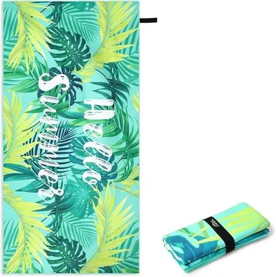 Produktbild von Famanu XXL Strandhandtuch 200 x 100 cm - Mikrofaser, leicht, schnelltrocknend, sandabweisend
