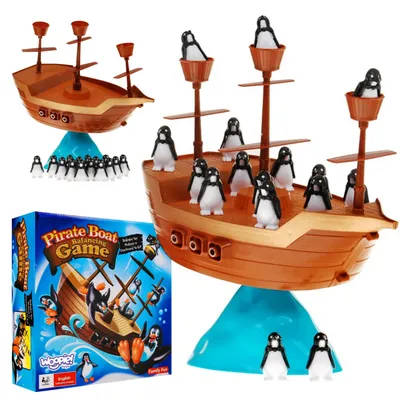 Produktbild von Woopie Penguin Pirate Ship Arcade-Spiel