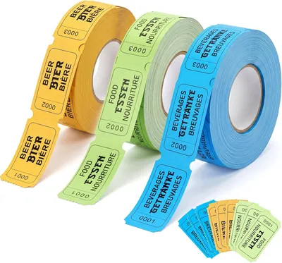 Imagen del producto de Rollo de papel para recibos, con 1500 hojas, de 5 x 2,5 cm, para diversas aplicaciones