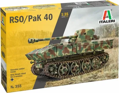 Obrázok produktu pre Model Kit military 0355 - 7,5 cm RSO s PAK40 (1:35)