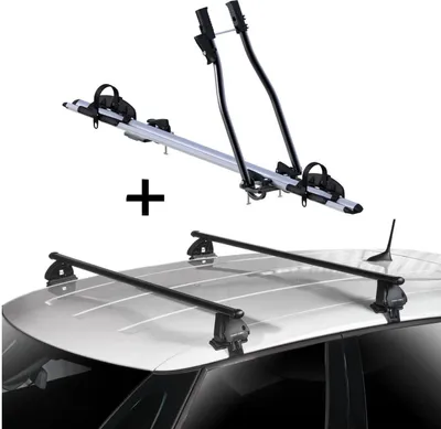 Produktbild von Fahrradträger SAGITTAR + Dachträger VDP EVO Stahl kompatibel mit für Daihatsu Terios 5 Türer 1997-2005