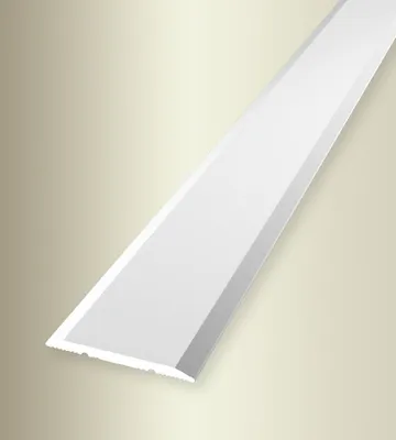 Produktbild von PROVISTON | Übergangs- & Ausgleichsprofil | Aluminium | 25 x 1000 mm | Weiß | Bodenprofil | Metallprofil | Übergangsschiene