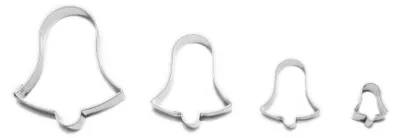 Produktbild von Ausstechformen Set 4er Glocke 30 – 45 mm