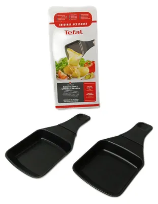 Produktbild von Tefal Raclette-Schalen XA400202 Electric Antihaftbeschichtet 2er-Set Kochspaß