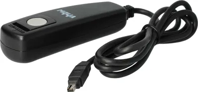 Produktbild von vhbw Fernauslöser Fernbedienung Kabel kompatibel mit Nikon D70s, D80 Kamera, 1 m, 2-stufige Auslösefunktion