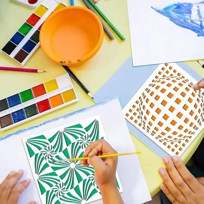 Obrázek produktu pro 16dílná sada geometrických barevných šablon - sada pro řemeslníky - opakovaně použitelné šablony - 20 cm - plastové