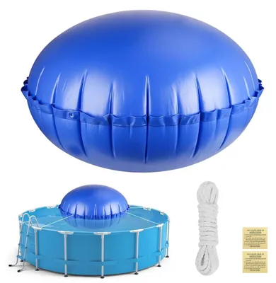 Immagine prodotto di Piscina gonfiabile con cuscino d'aria, dimensioni 2,1 metri, completa di corda e kit di riparazione