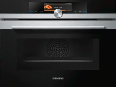 Obrázok produktu pre Siemens CM678G4S1, Stredná, Elektrická rúra, 45 L, 1000 W, 45 L, 30 - 300 °C