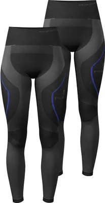 Produktbild von normani 2 x Thermounterhose Lange Skiunterwäsche für Damen