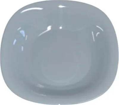 Obrázok produktu pre Carine Granit štvorcový sklenený tanier na polievku - D 21 cm