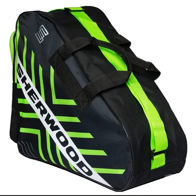 Produktbild von Sherwood Schlittschuhtasche, Inliner-Tasche für Erwachsene und Kinder, Eishockey-Bag, ideal für Rollschuhe und Eislaufschuhe