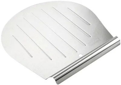 Immagine prodotto di Ibenzoa® Paletta per torte in acciaio inossidabile – 28 cm, lavabile in lavastoviglie, ideale per sollevare e servire torte e dolci (circa 28 x 30 cm)