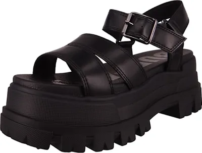 Produktbild von Buffalo ASPHA TS Sandal  Sandalen Plat - Zwart - Maat 39