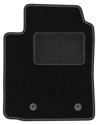 Produktbild von Fahrermatte Velours für Toyota Yaris I 1999-2005 (5-Türer) – 1-tlg, Schwarz, passgenau – Wielganizator LUX