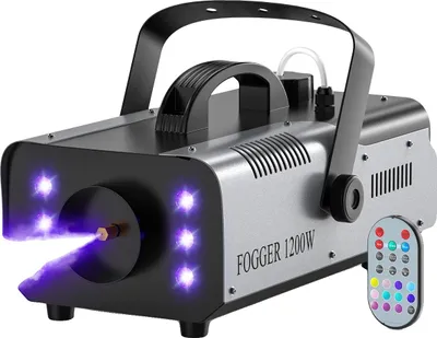 Immagine prodotto di Macchina della nebbia, potenza 1200W, illuminazione RGB, ZQ10016, spina UE