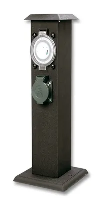 Obrázek produktu pro Ecolite Zahradni sloupek se zásuvkami XSMM-202 FT Zahradní sloupek SOLITER 24,