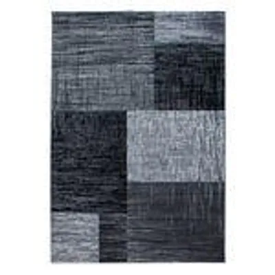 Produktbild von Homebyhome Modern Designer Teppich Wohnzimmer Trendmuster, Kurzflor Teppich Rechteckig Weich und Pflegeleicht, Grösse: 120x170 cm