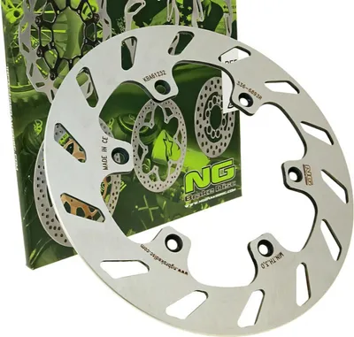 Produktbild von NG Bremsscheibe 336 - 220 / 108 / 3,5mm 6 Loch kompatibel mit Rieju RR, Motorhispania Furia SM Spike Beta RK6 Peugeot XP6 Supermoto Drac 2 50 ccm