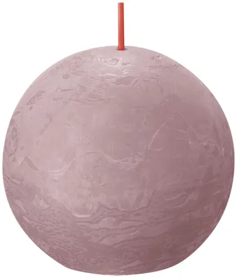 Produktbild von BOLSIUS Kugelkerze Shine ø8cm escherot 407350