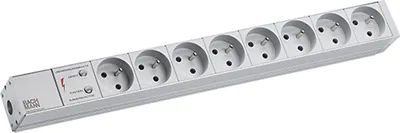 Produktbild von BACHMANN 19"-Steckdosenleiste 1HE 8xUTE 1xSPD