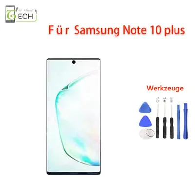 Produktbild von Für Samsung Galaxy Note 10 Plus N975F LCD Display (OLED) Touchscreen Bildschi...