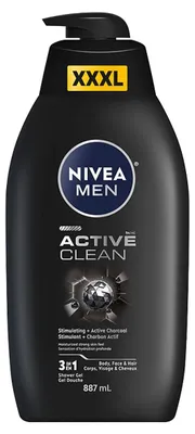 Obrázek produktu pro Sprchový gel Active Clean pro muže – objem: 887 ml