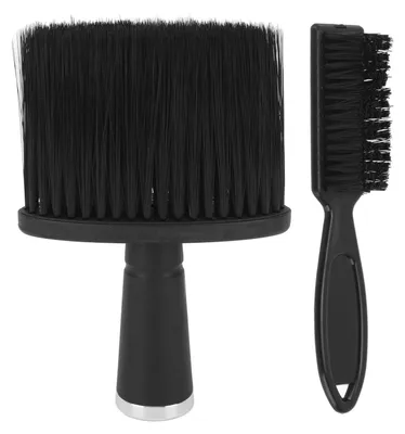 Obrázok produktu pre Kefa na vlasy, mäkké nylonové štetiny, ergonomická rukoväť, kadernícky salón pre bradu, krk, tvár