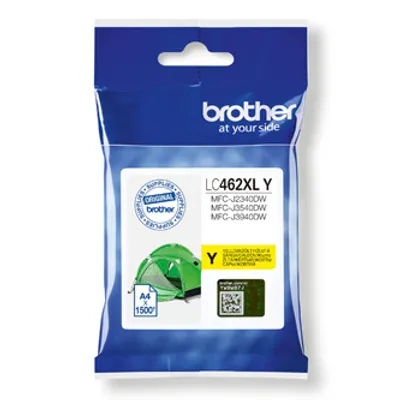 A product package for a Brother ink cartridge.