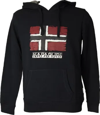 Produktbild von Herren Sweatshirt NAPAPIJRI Langarmshirt mit Kapuze und großer Fronttasche Sommerartikel NP0A4GIC BELV H, XXL, Cotone 100%